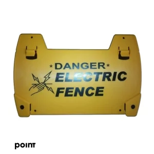 Electric Fence Warning Signs